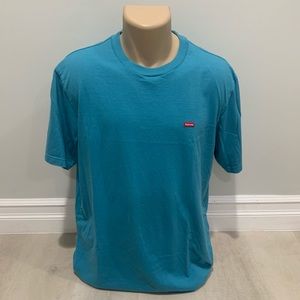SUPREME Small Box Logo Tee (FW19) Patch Pale Blue Size Large (L)